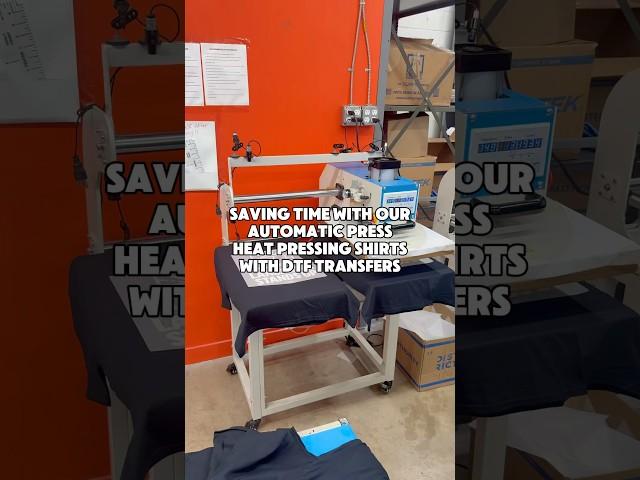 You are wasting time manually printing #apparelcreators #clothingbrandstartup #clothingbrand #sub