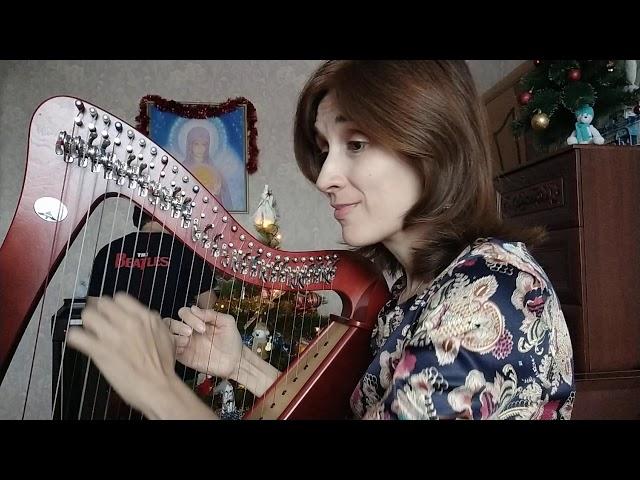 "The First Noel" - Tatiana & Sergey Leviny - Celtic harp & Organ