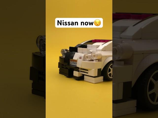 Nissan now vs then | LEGO speed champions build #legomoc #lego #legocar #legobuild #jdm #nissan