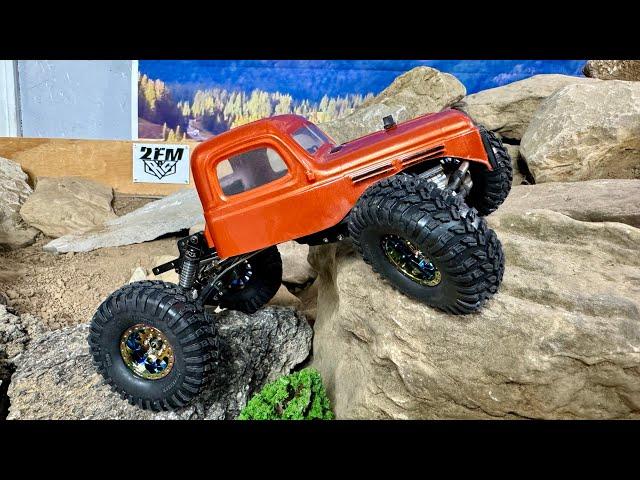 NW Chassis Works Athos! My new Fav SCX24?! Meus ISO Axles,LGRP Transmission w/Creeper motor