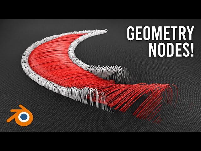 Make EMBROIDERY ANIMATIONS for LOGOS in Blender! | Weave Effect