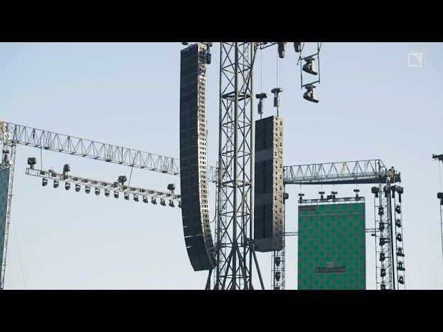 Madonna Utilizes L-Acoustics System at Copacabana Beach, Rio de Janeiro, Brazil.