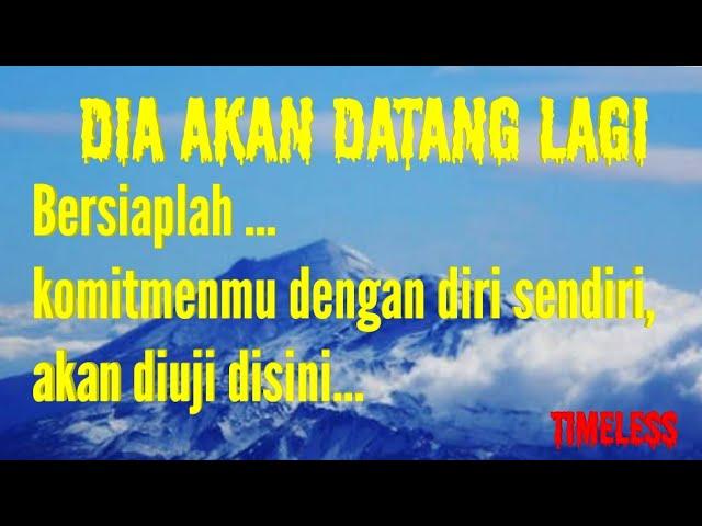 Bersiaplah, dia akan datang lagi.. menguji komitmenmu terhadap dirimu sendiri || Timeless