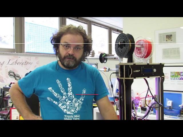 Stampanti 3D - SciFabLab ICTP - Workshop 5-7 Trieste - ottobre 2015- Progetto Sci-GaIA