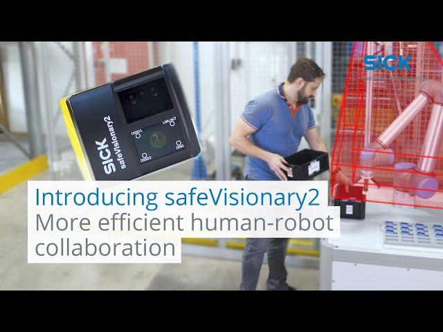 Introducing safeVisionary2 – Safe 3D camera makes human-robot collaboration more efficient