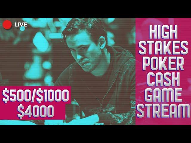 $500/$1000/$4000 Action with Trueteller | Limitless | BILL2021 High Stakes Poker Cash Game