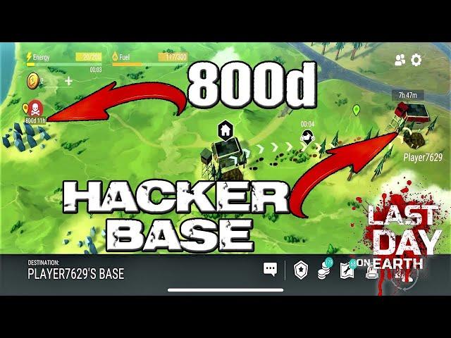 HACKER BASE - Raid Base Player7629 - LDOE - Last Day On Earth