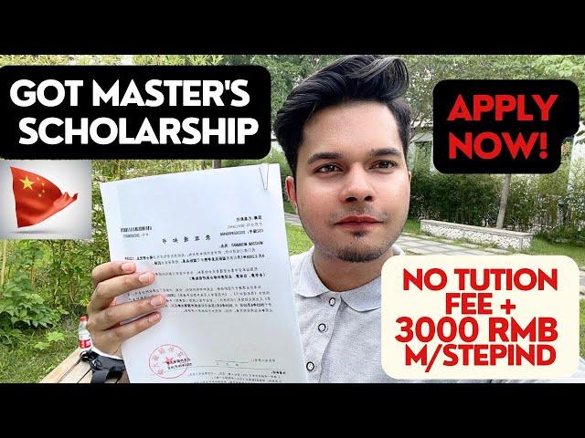 Master's Scholarship in China: How I Did It + Tips for Your Success| #studyinchina