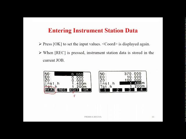 Coordinate  measurement using Total Station #Surveying #Angle measurement - Part 1