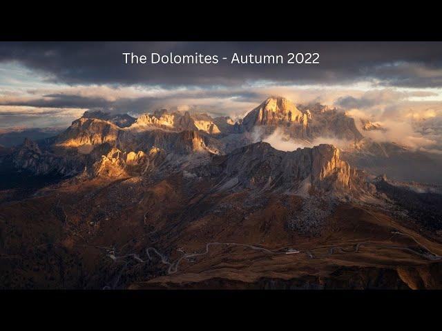 The Dolomites - Autumn Cinematic Video - DJI Mavic 2 Pro