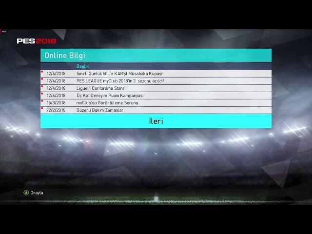 ERROR PES 2018 CODE:GKCC2 - ERRO CODE: QIMJ692_0