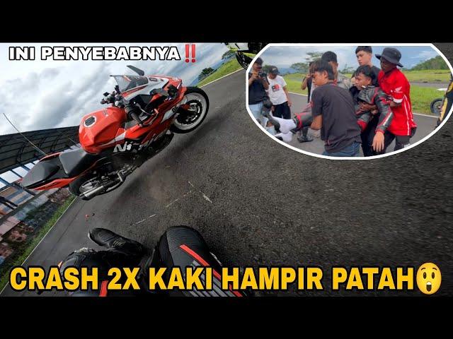 INI PENYEBAB AKANG MV BISA CRASH 2X‼️MOTOR HANCUR