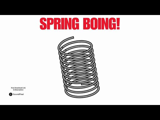 Cartoon Spring Boing Sound Effects | Free Download Copyright Free