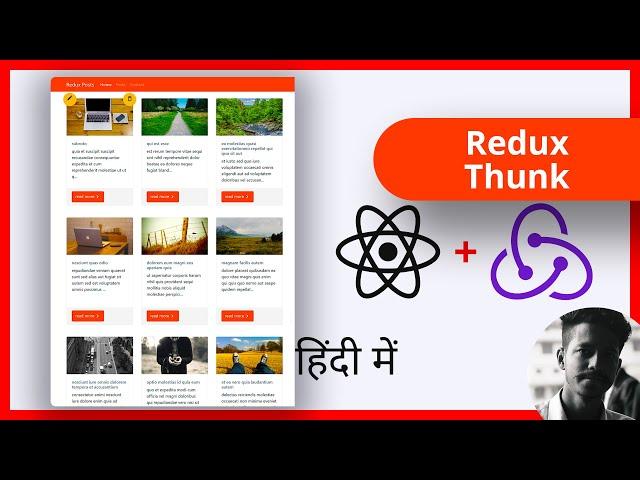 Redux Thunk - Implement Step by Step  हिंदी में