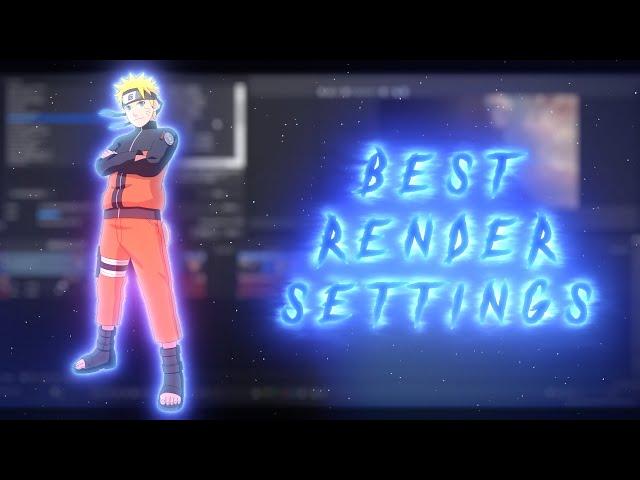 The Best Render Settings For Sony Vegas Pro - 1080p* (for AMV)