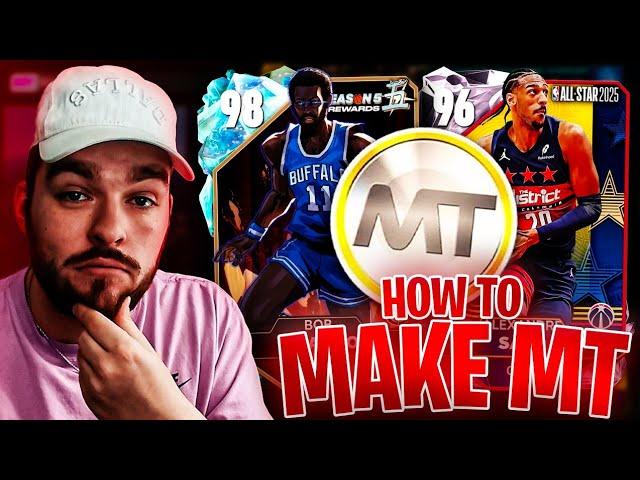 THE EASIEST WAYS TO MAKE LOTS OF MT IN SEASON 5 OF NBA 2K25 MyTEAM!!