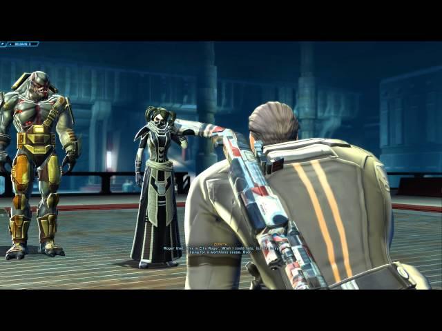 Why I love the female Sith Inquistor's voice acting