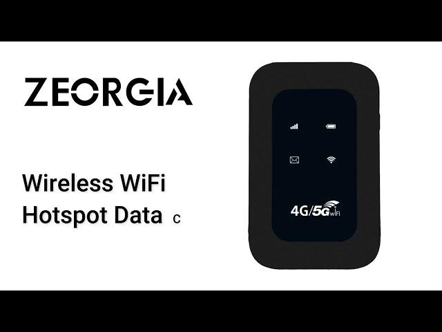 How to Use ZEORGIA 4G LTE Wireless Dongle with All Sim Network Support