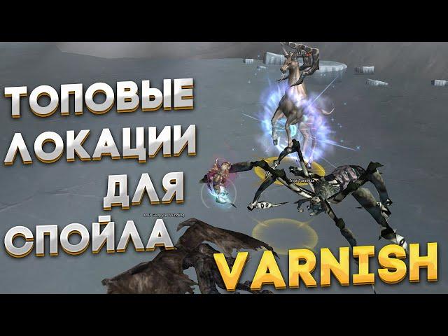 Lineage 2 HF5 | лучшие места спойла Varnish (лака) | Ресурсы для крафта | топ фарм