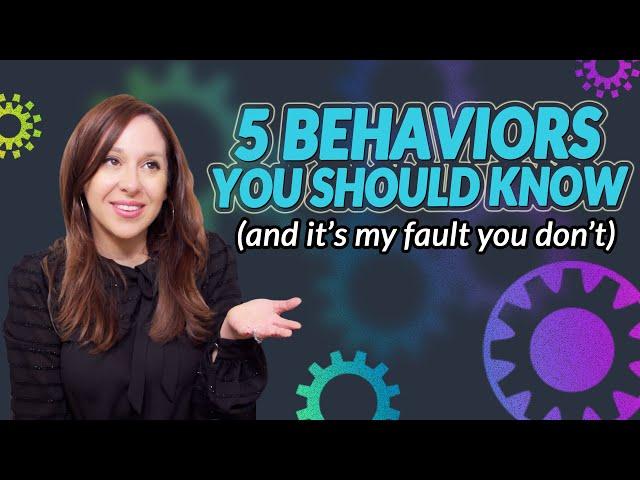 5 Motion Behaviors You Need to Know!