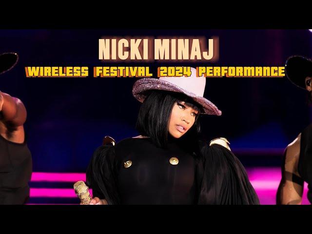 NICKI MINAJ - WIRELESS FESTIVAL 2024 PERFORMANCE FT SKILLIBENG