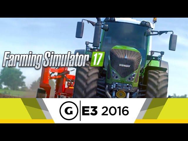 Farming Simulator 17 - E3 2016 Trailer