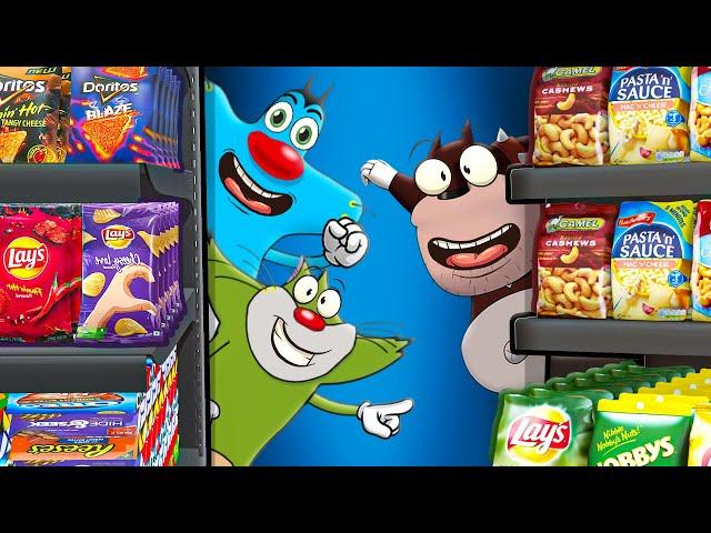 Oggy Opend A Grocery Store With Jack