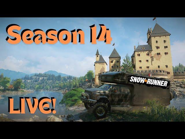 SnowRunner Season 14 Austria Is HERE! 4 New Vehicles 2 New Maps Let's Go!