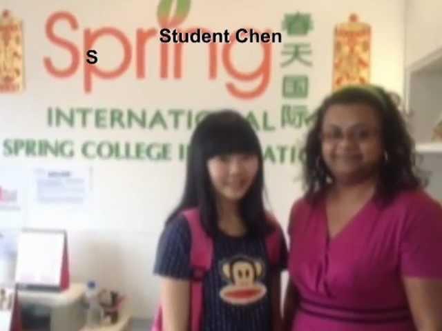 Honor Roll Students-Spring College International