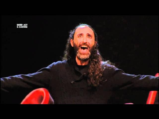 Sister Act - Il Casting: Gaetano Scalone canta "Bring him home"