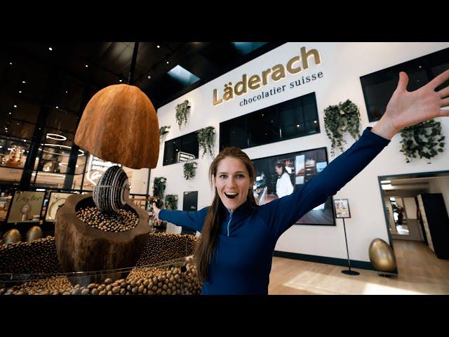 Chocolate explained, from bean to bar | Läderach factory visit