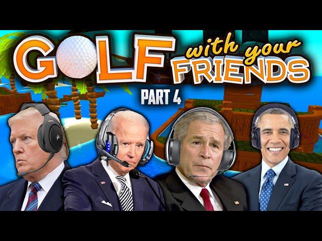 US Presidents Play Golf With Your Friends (Part 4)