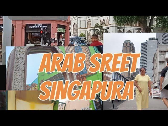 ARAB STREET SINGAPURA VLOG TKW SINGAPURA 