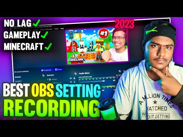 How To Use OBS Studio for Screen Recording + Gameplay Recording Low-End Pc No LAG