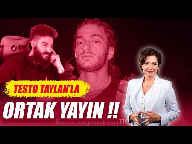 TESTO TAYLAN’LA ORTAK YAYIN !!