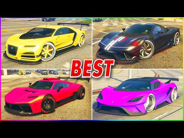 Top 10 BEST Super Cars In GTA 5 Online! (Best GTA 5 Super Cars To Buy)