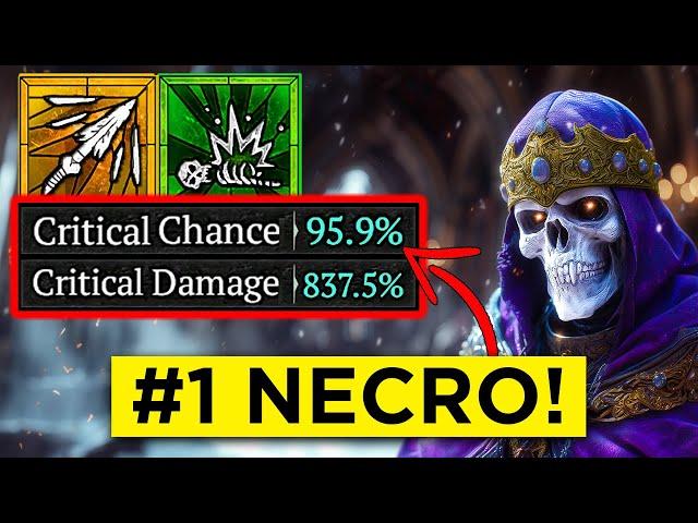 Best Build to SOLO Everything EASY as a Necro in Season 3 Diablo 4