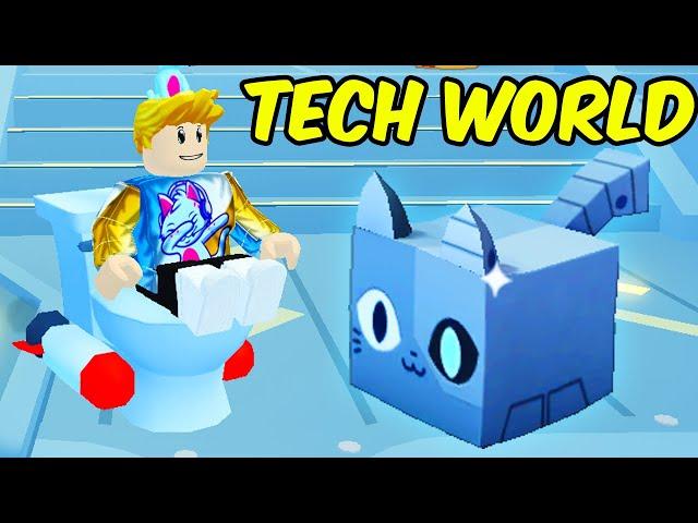 NEW TECH WORLD IS FINALLY HERE In Roblox Pet Simulator 99