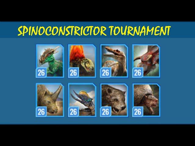 Spinoconstrictor Tournament - Jurassic World Alive