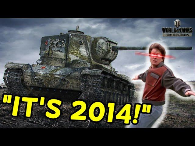 I REVERTED WORLD OF TANKS TO 2014!!