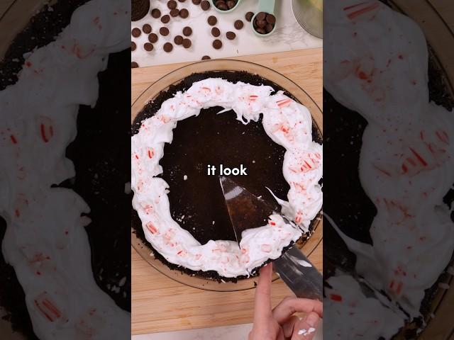 I tried making this IMPOSSIBLE PEPPERMINT CLEAR PIE!
