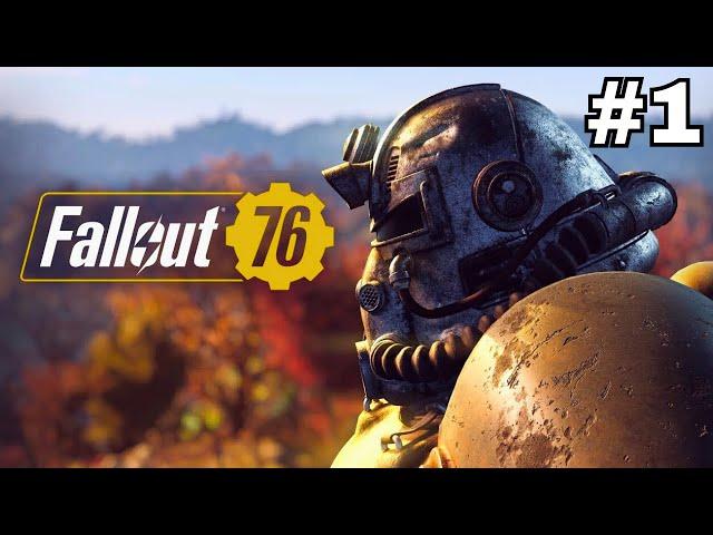 Fallout 76 - Let's Play Part 1: Starting A New Character in 2024