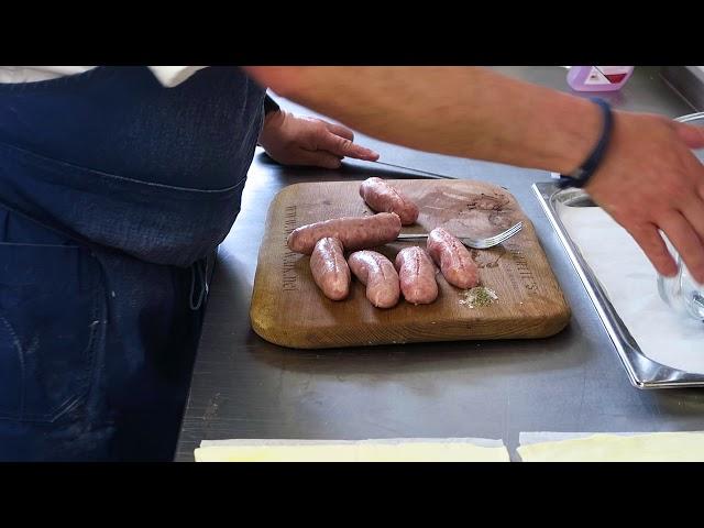 Sausage rolls: Learn to cook with chef Charlie Hodson