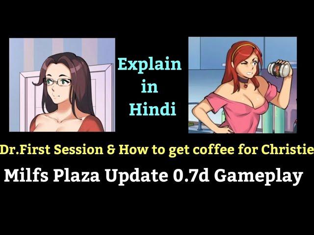 Milfs Plaza Update 0.7d Gameplay! How to Get Coffee Powder & Doctor First Session