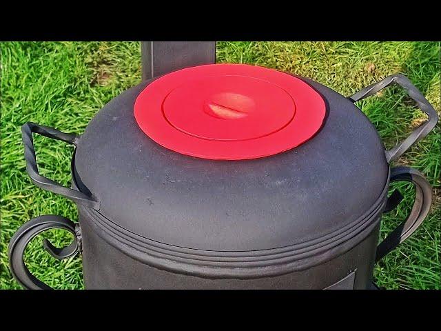 DIY FURNACE from a gas cylinder.