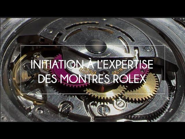 The basics of Rolex expertise.