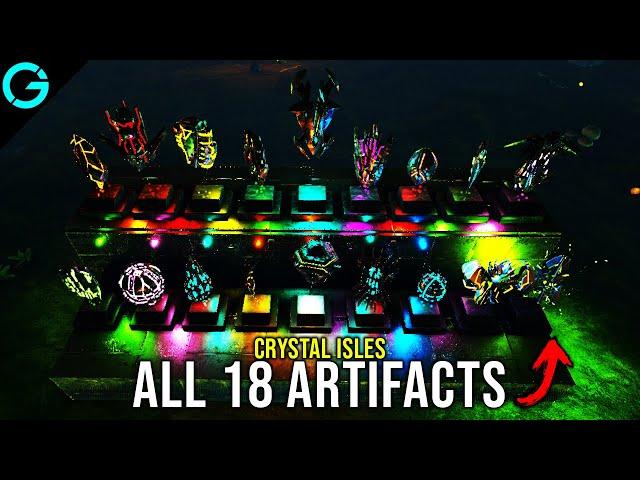 ALL 18 Artifact Locations on CRYSTAL ISLES! (UPDATED 2022)