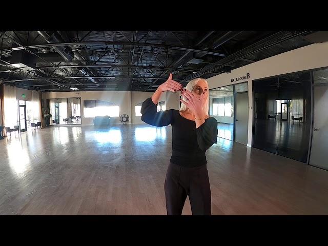 Slow Waltz Exercise, Body Posture, Body Swing,