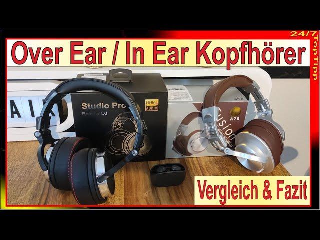 OneOdio Over Ear & JBL In Ear Kopfhörer [ Vergleich & Fazit ] Wireless Bluetooth & Kabel Reichweite