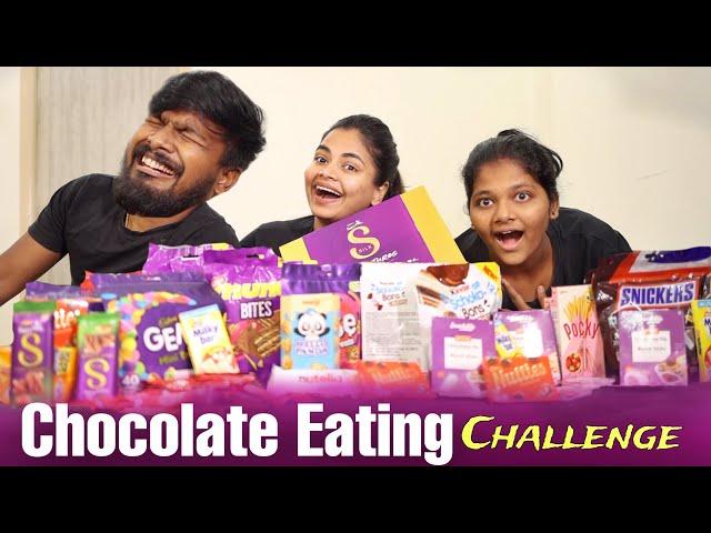 CHOCOLATES EATING CHALLENGE  Epic dessert eating Race 